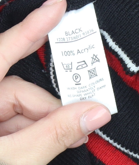 Berketex Women's Black Pullover Jumper Size 10-12