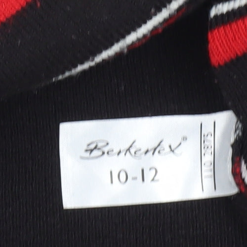 Berketex Women's Black Pullover Jumper Size 10-12