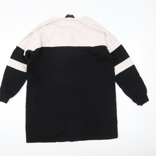 Yours Women’s Black Crew Neck Pullover Sweatshirt Size 16