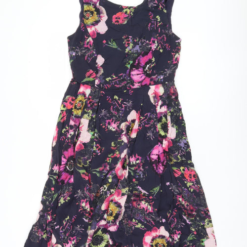 Monsoon Women's Multicoloured Floral Dress UK 10