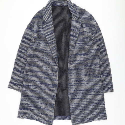 Marks and Spencer Women's Blue Open Front Cardigan Size 14