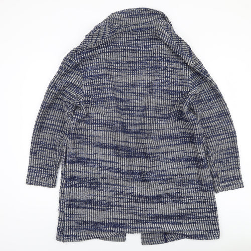 Marks and Spencer Women's Blue Open Front Cardigan Size 14