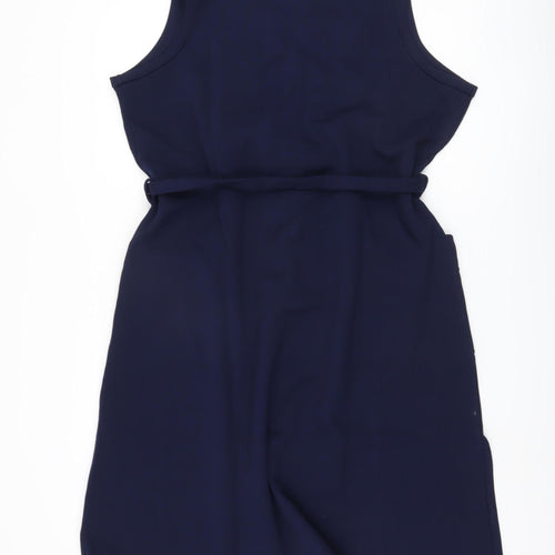 Damart Women's Blue Sleeveless Knit Dress Size 22