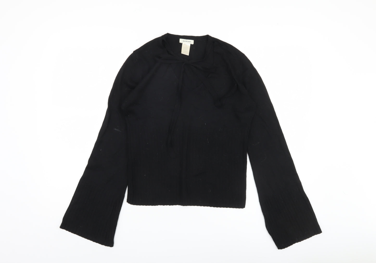 Max Studio Women's Black Jumper, Size S, Long Sleeve