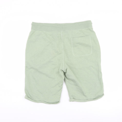 Jack & Jones Men's Green Sweat Shorts L