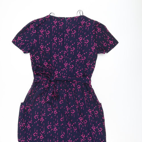 Blue Vanilla Women's Multicoloured Dress, Size 10