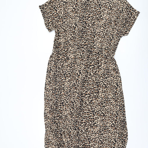 Marks and Spencer Women’s Leopard Print Dress Size 18