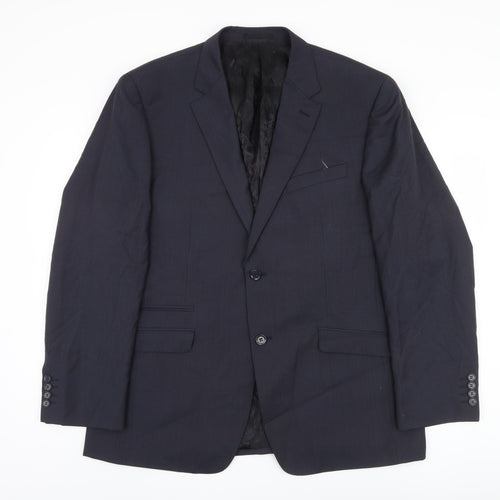 Skopes Men's Blue Blazer - Size 46, Classic Fit