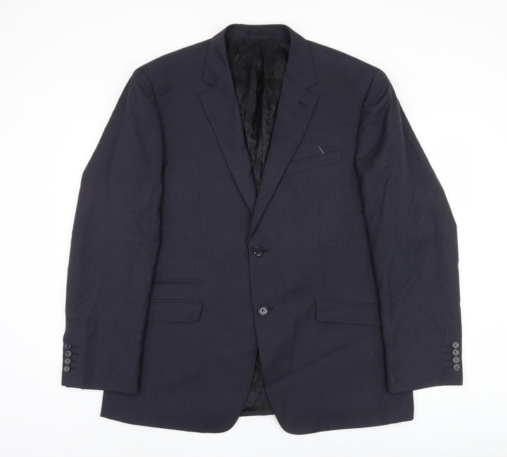 Skopes Men's Blue Blazer - Size 46, Classic Fit