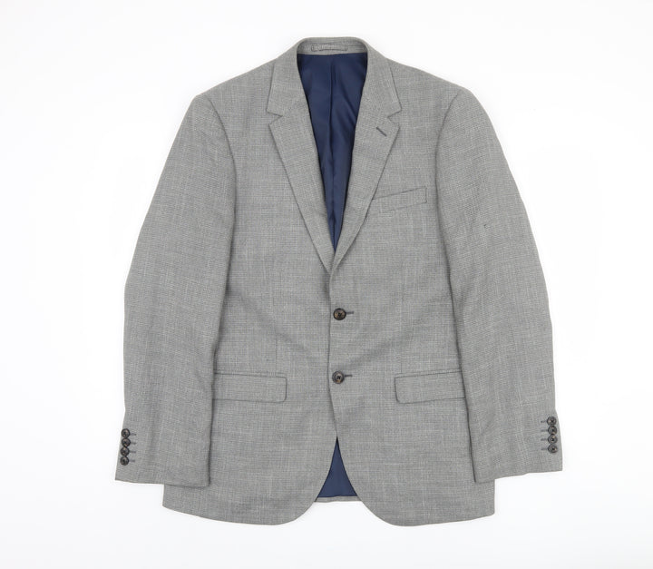 Marks and Spencer Men's Grey Blazer, 38R Formal