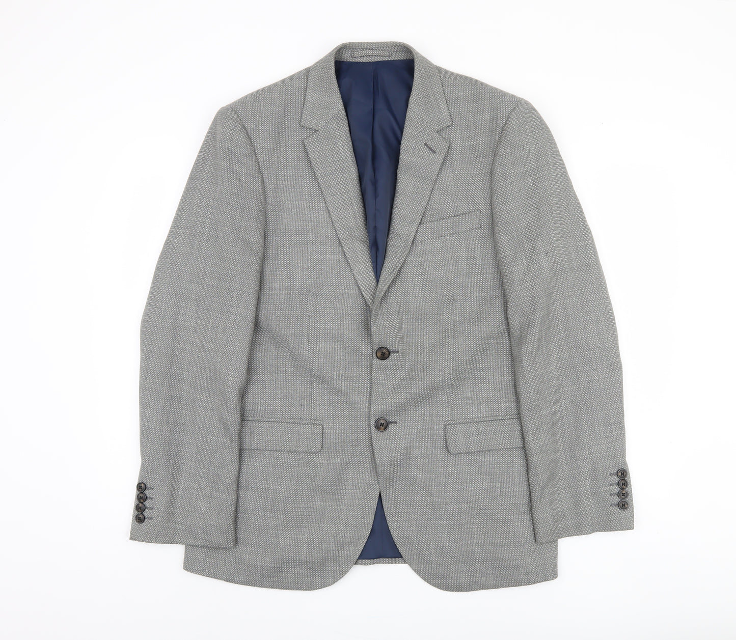 Marks and Spencer Men's Grey Blazer, 38R Formal