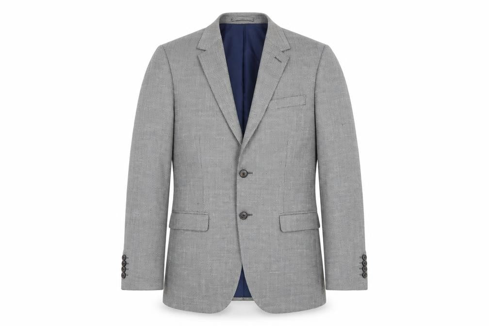 Front view of Marks & Spencer Men's Grey Blazer, 38R Formal