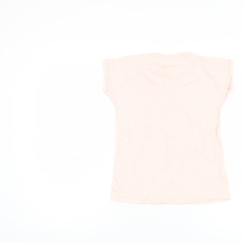 Firetrap Girls Pink Studded T-Shirt Size 7-8 Years