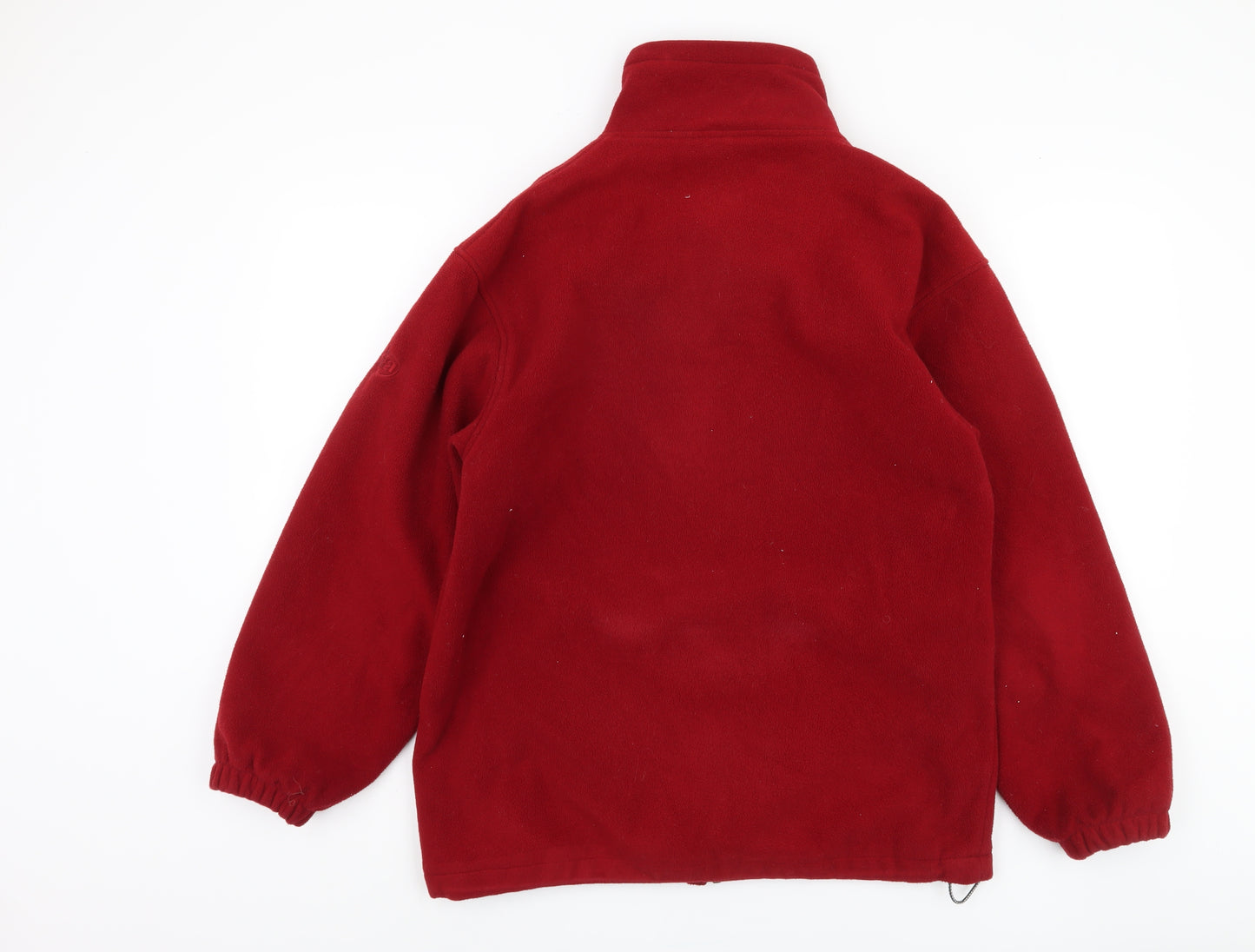 Wynnster Women's Red Fleece Jacket Size 10 Casual
