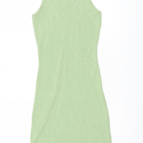 ASOS DESIGN Women's Green Tank Dress, Size 10