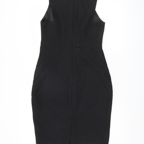 Oasis Black Sheath Dress, Women Size 10 Formal Style