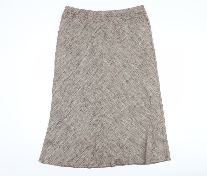 Marks and Spencer Women’s Brown Midi Skirt, Size 16