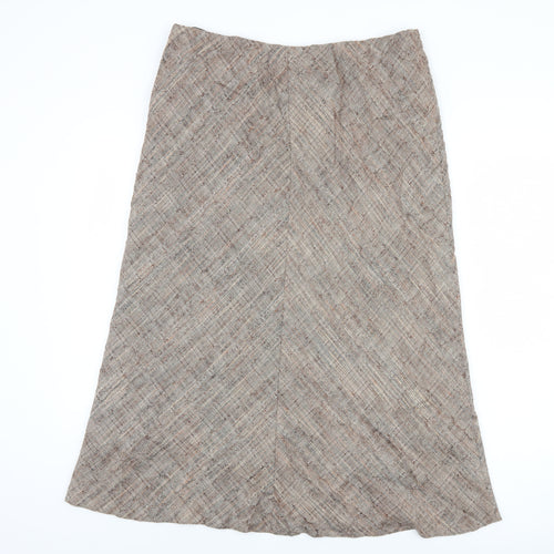 Marks and Spencer Women’s Brown Midi Skirt, Size 16