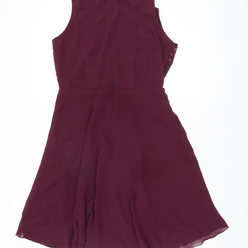 AX Paris Women’s Purple Sequin Dress, Size 10