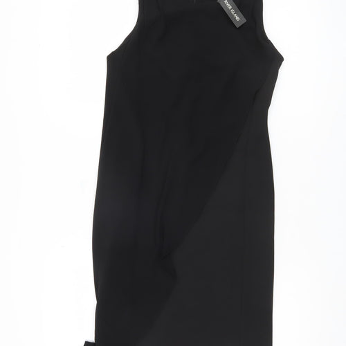 River Island Women's Black Shift Dress Size 6