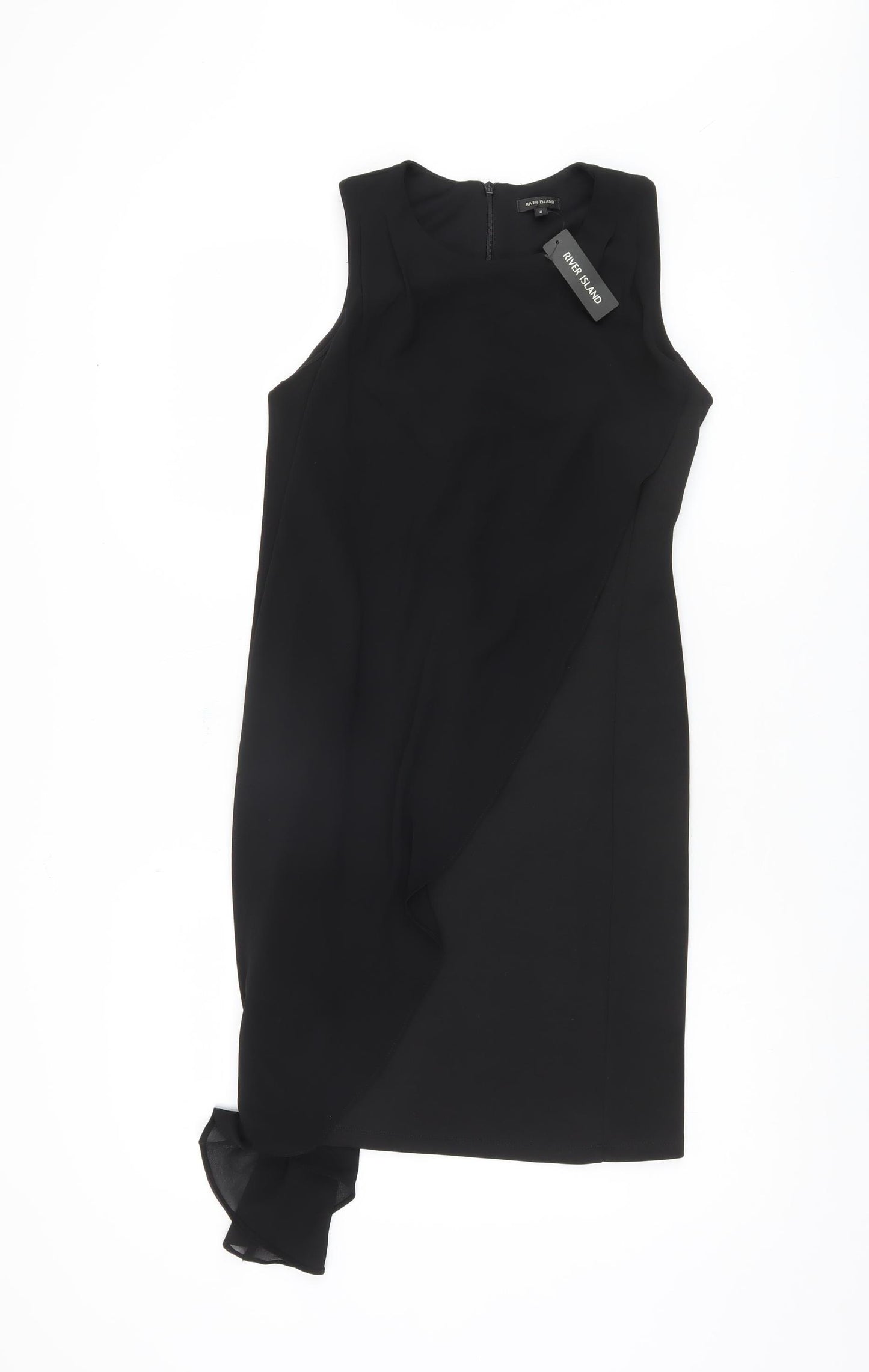 River Island Women's Black Shift Dress Size 6