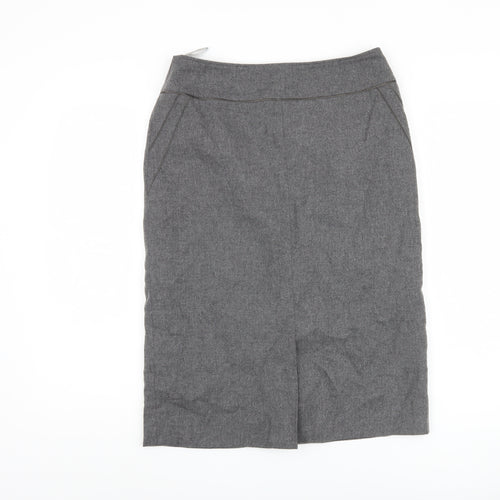Gelco Women's Grey Pencil Skirt Size 12