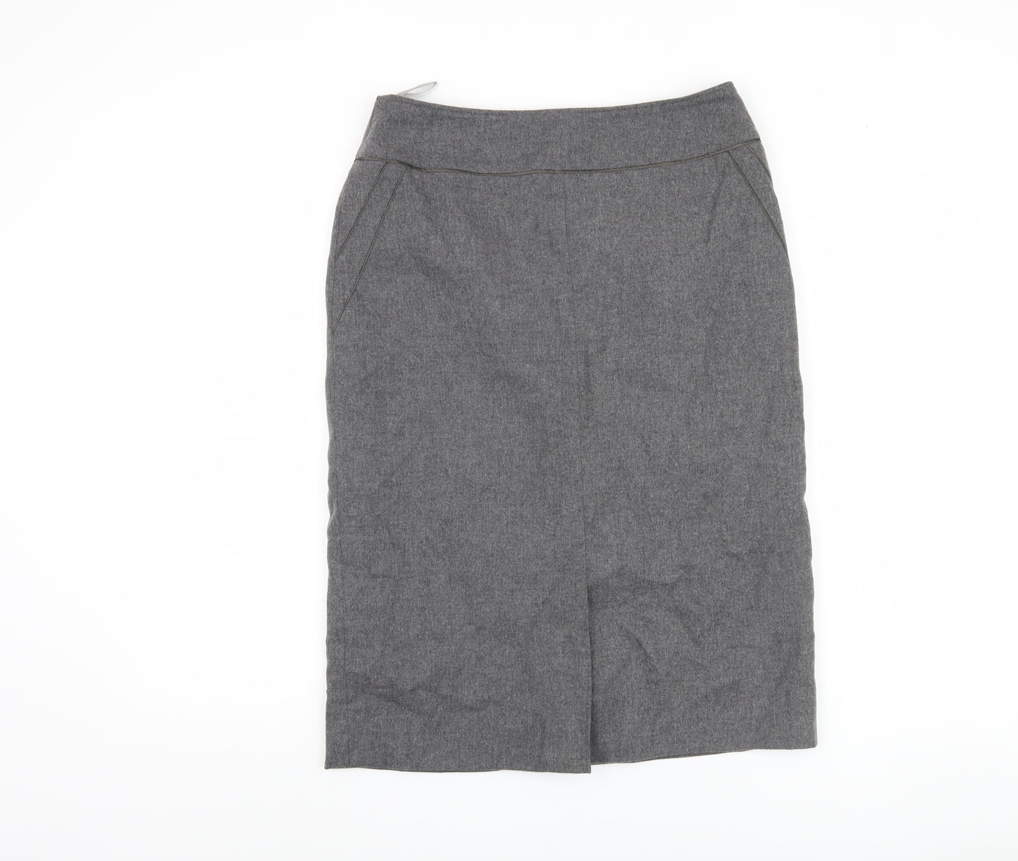 Gelco Women's Grey Pencil Skirt Size 12