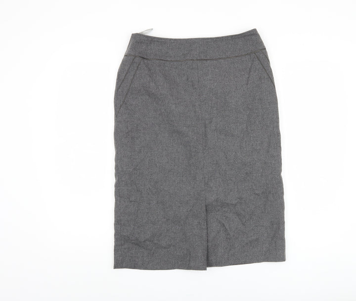 Gelco Women's Grey Pencil Skirt Size 12