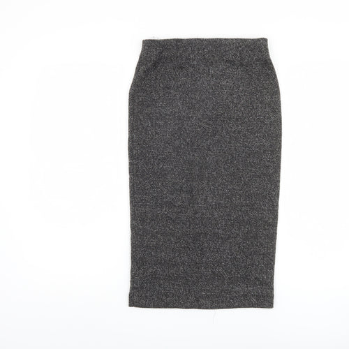 Next Women's Black Midi Pencil Skirt Size 6