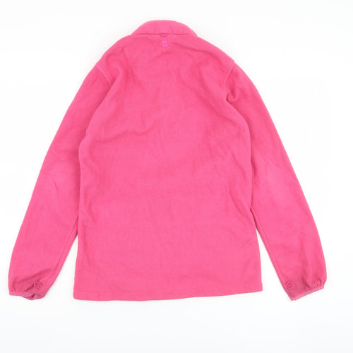 Mountain Warehouse Girls Pink Fleece Jacket 13 Years