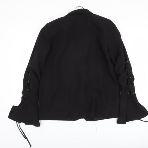 Topshop Women's Black Suit Jacket Size 12