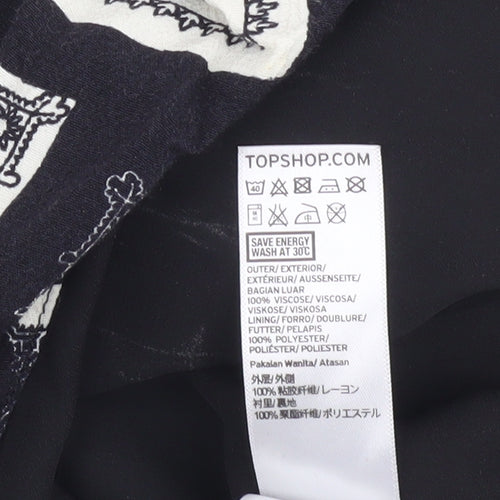 Topshop Women's Multicoloured Camisole Tank Top Size 12