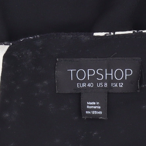 Topshop Women's Multicoloured Camisole Tank Top Size 12
