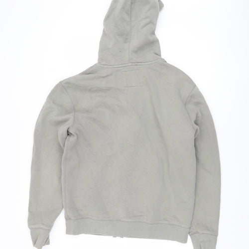 Jack Wills Grey Full Zip Hoodie - Men's S