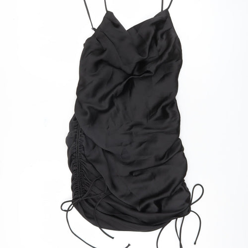 Zara Women's Black Slip Dress XS Party Wear