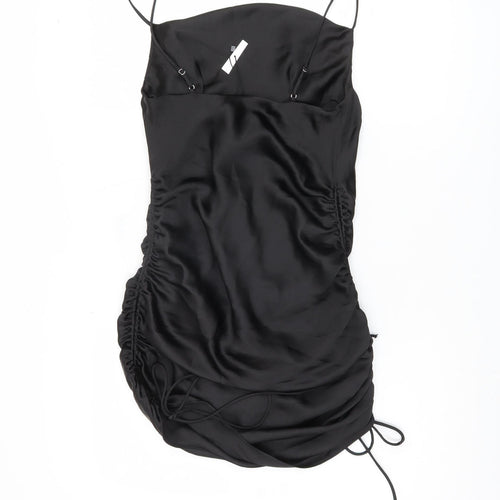 Zara Women's Black Slip Dress XS Party Wear