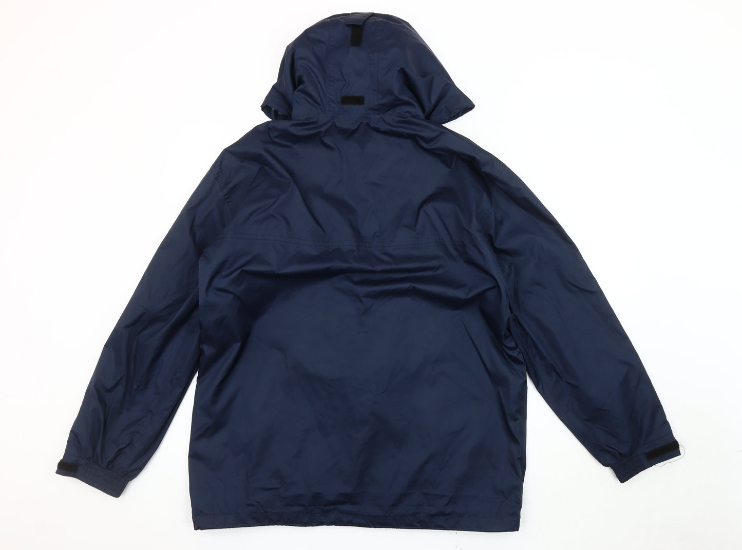 Hi Gear Men's Blue XS Rain Coat Hooded Outdoor