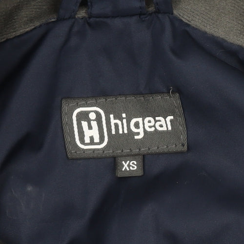 Hi Gear Men's Blue XS Rain Coat Hooded Outdoor