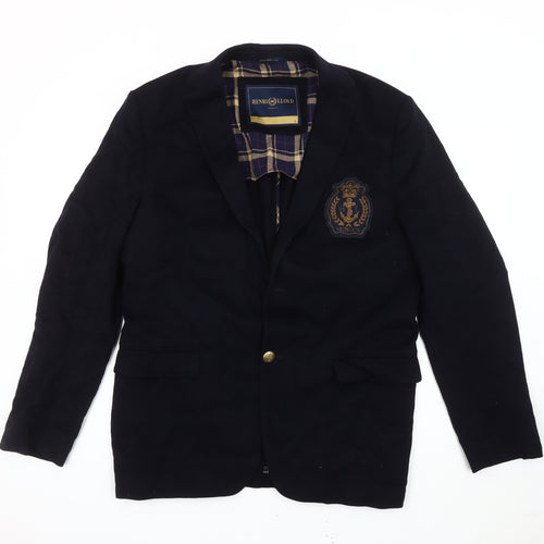 Henri Lloyd Men's Blue Blazer, L, Casual Style