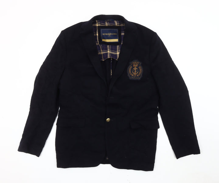 Henri Lloyd Men's Blue Blazer, L, Casual Style
