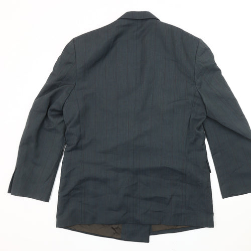 Mr Harry Men's Blue Double-Breasted Blazer, 40 Short