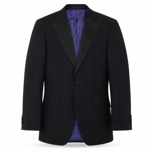 Ventuno 21 Men's Black Blazer, Size 38, Regular Fit