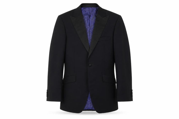 Ventuno 21 Men's Black Blazer, Size 38, Regular Fit