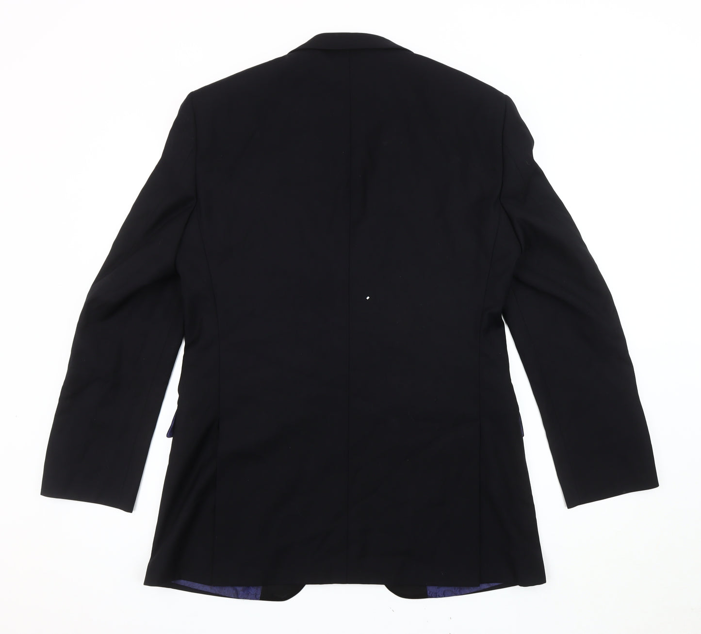 Ventuno 21 Men's Black Blazer, Size 38, Regular Fit