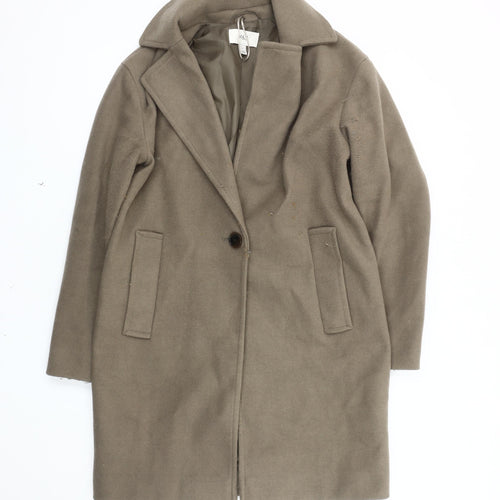 Marks and Spencer Women's Brown Overcoat Size 8
