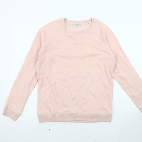 Jack Wills Women's Pink Pullover Sweatshirt Size 12