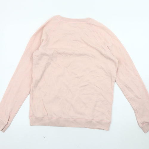 Jack Wills Women's Pink Pullover Sweatshirt Size 12