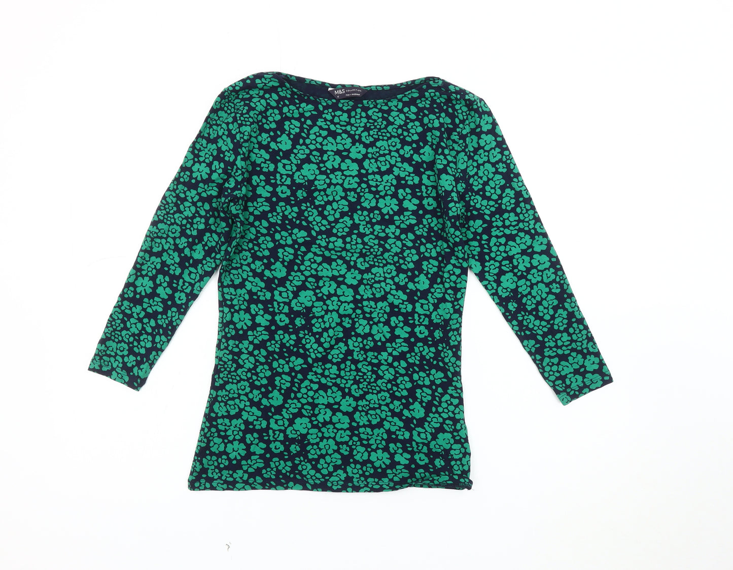 Marks and Spencer Women's Floral Boat Neck Top