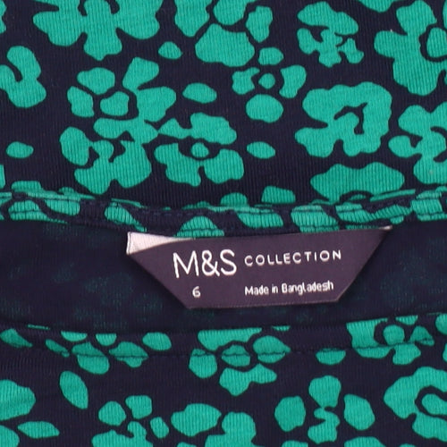 Marks and Spencer Women's Floral Boat Neck Top