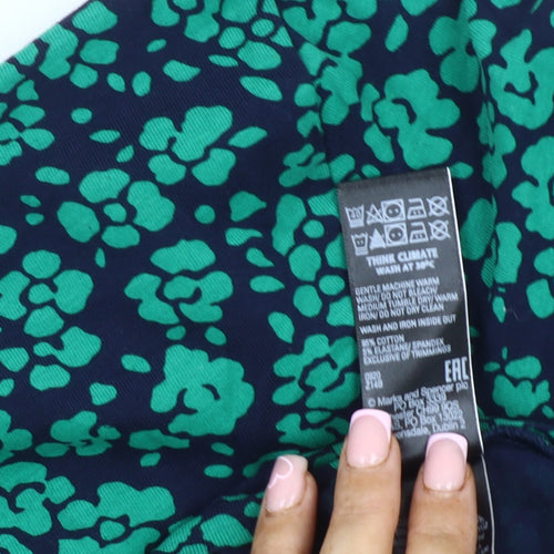Marks and Spencer Women's Floral Boat Neck Top